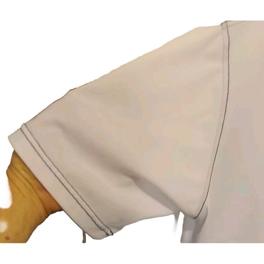 FootJoy Polo Shirt Men’s Size Large – White 3-Button Web.com Tour Championship‎ - Picture 3 of 8